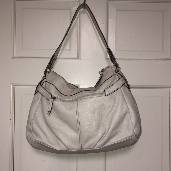 Tignanello white leather purse - Picture 8 of 13